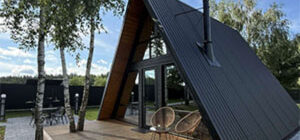 A-frame домик